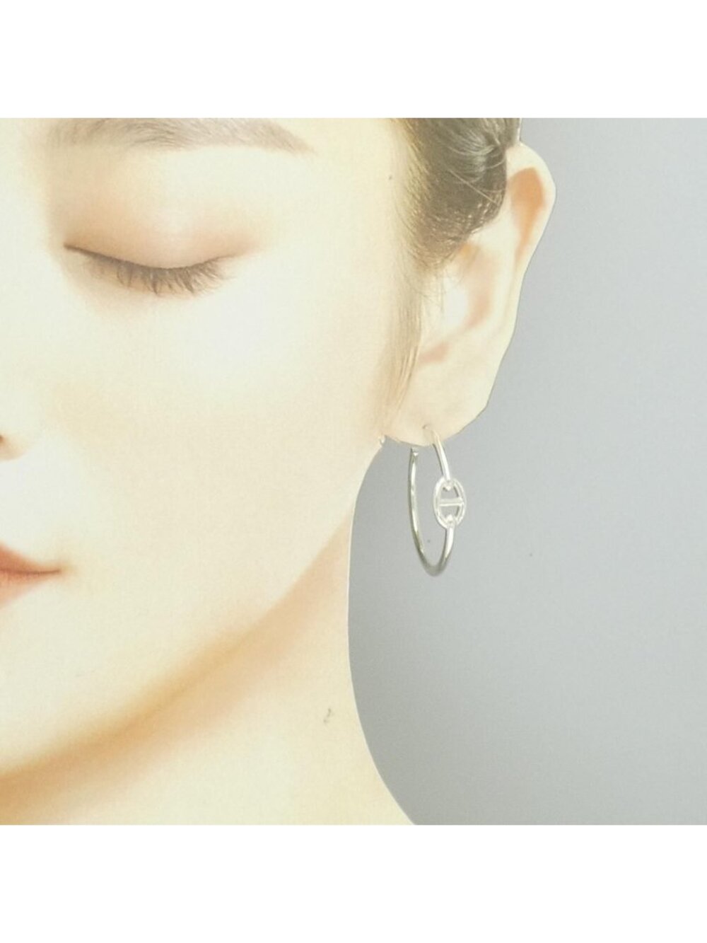 Hermes Chaine D'ancre Large Earrings - Picture 4 of 4